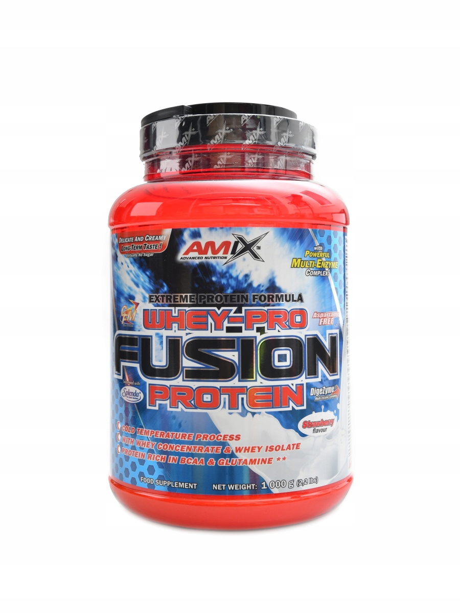 Amix WheyPro Fusion protein 1000 g jahoda