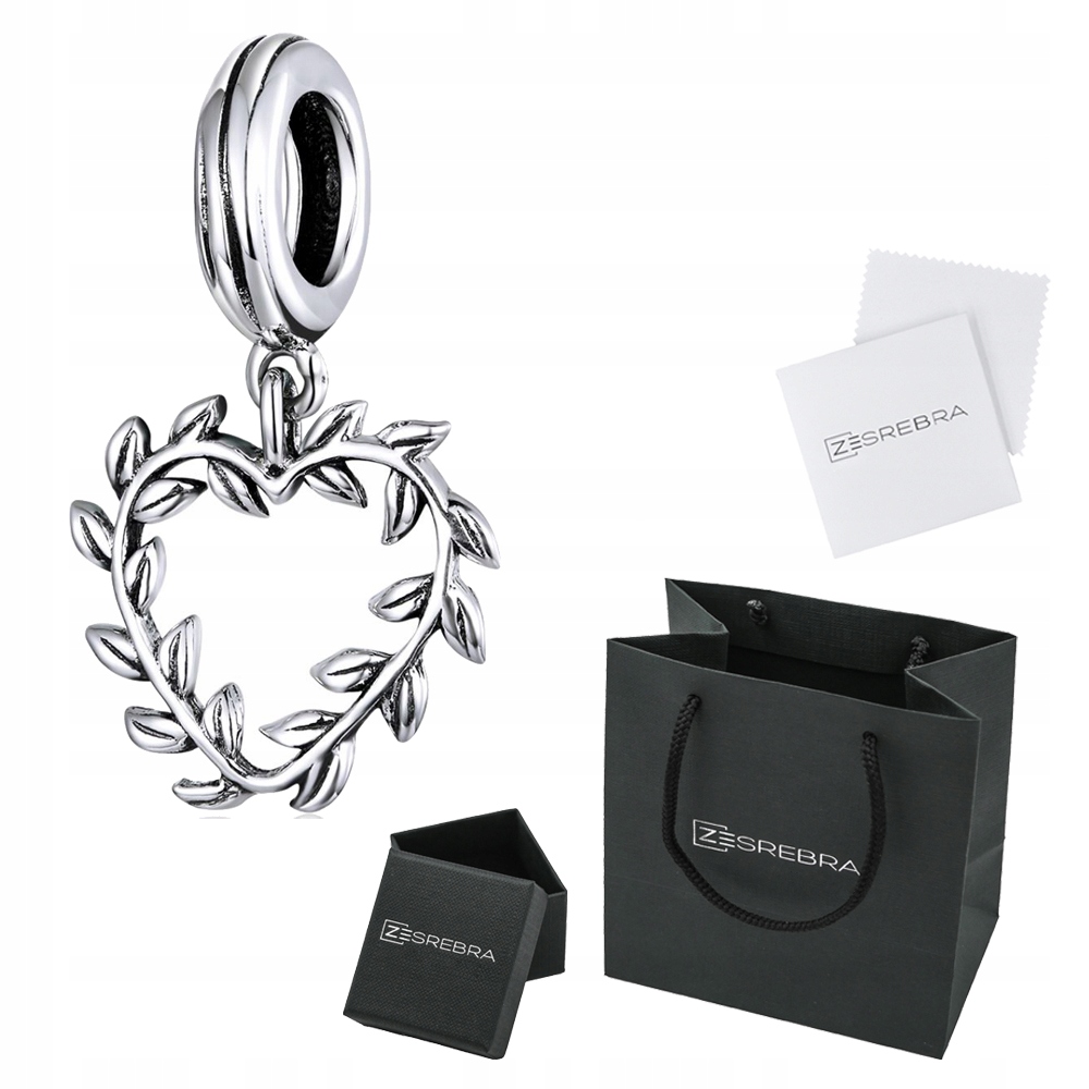 

Charms Serce do Pandora srebro 925 zawieszka S925