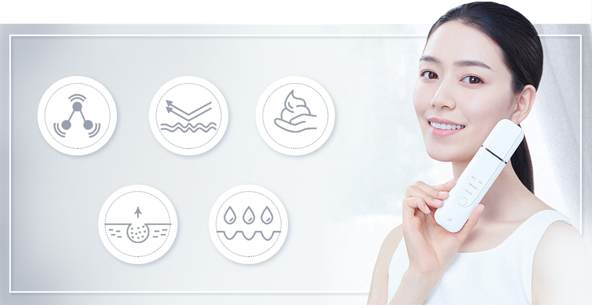 inFace DEPILATOR IPL FOTODEPILACJA + peeling Załączone wyposażenie maszynka okulary ładowarka