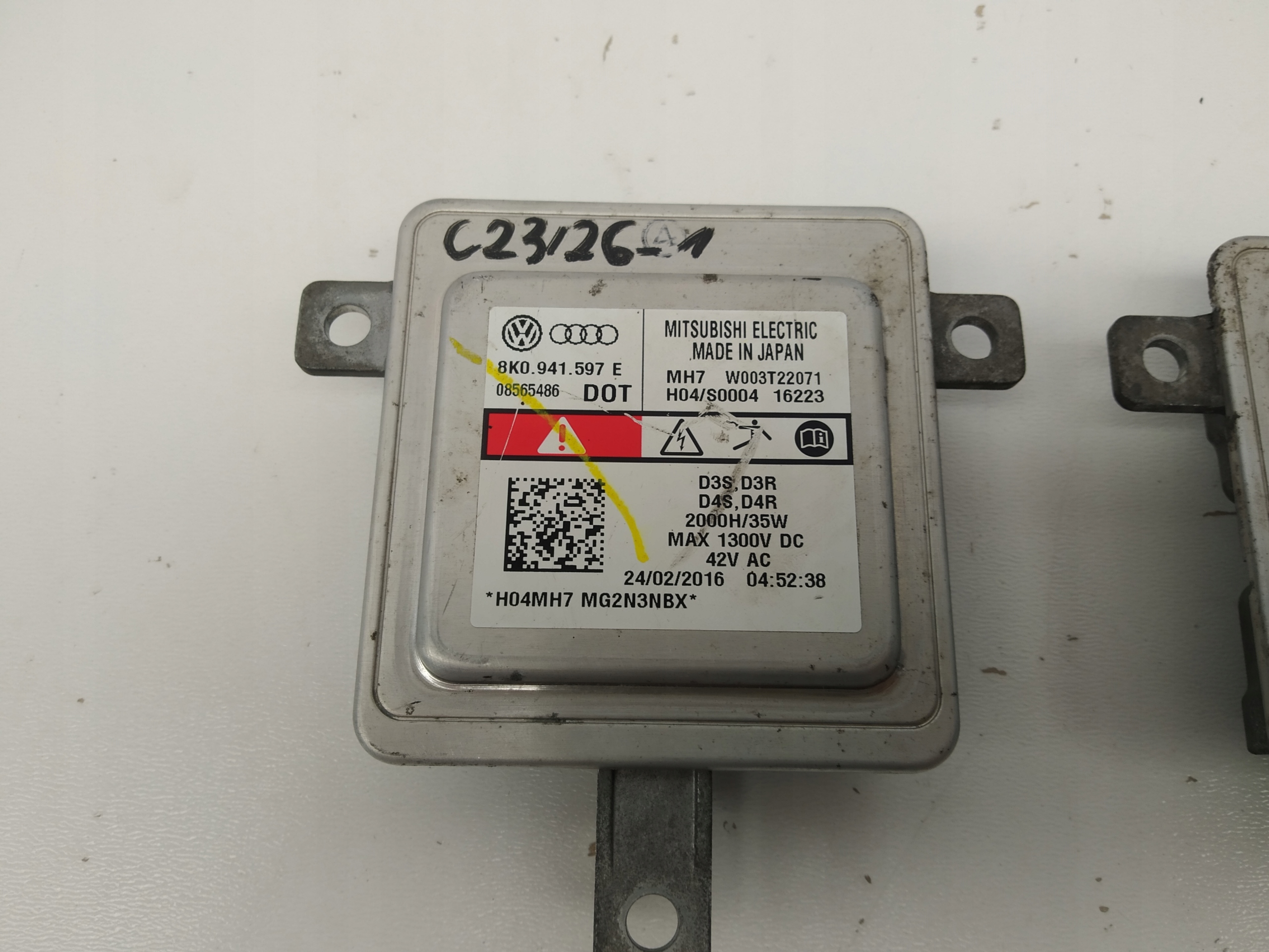 Vw Audi Seat Skoda 8K0941597E control unit reflektora lights Xenon original