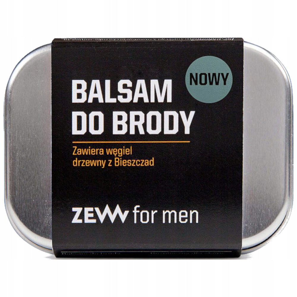 Zew pro muže Balzám na vousy s dřevěným uhlím 80ml