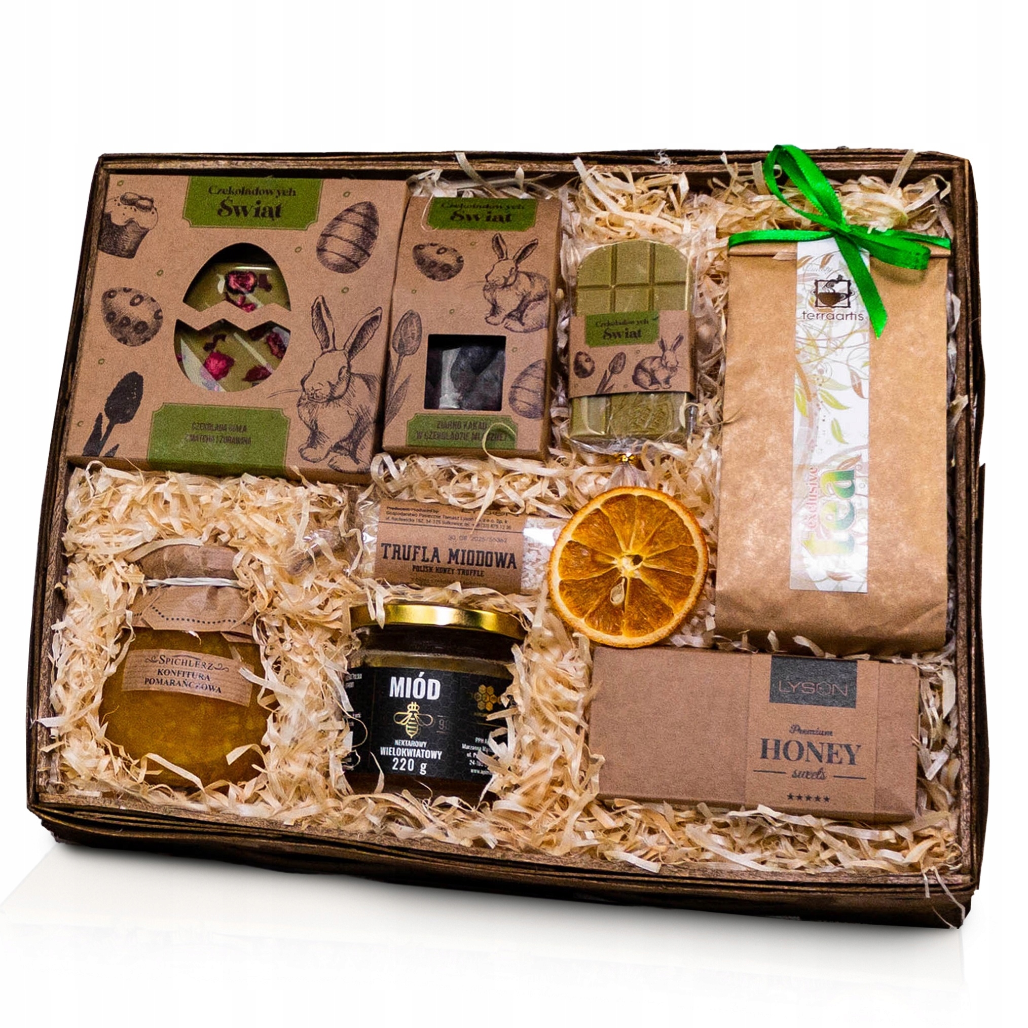 Levně Velikonoční dárkový koš „Matías“ KPW/0005