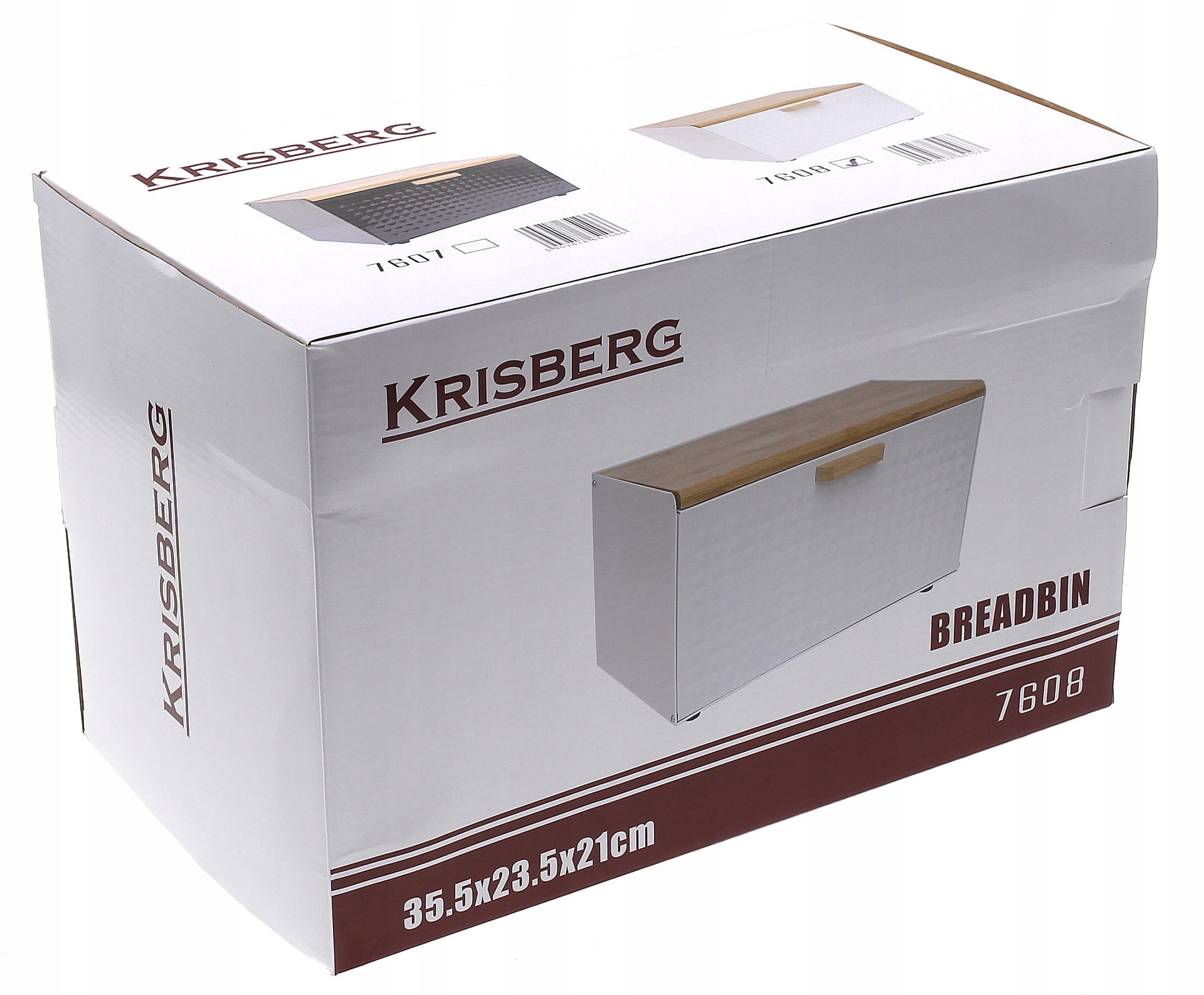 CHLEBAK Pojemnik CHLEB Pieczywo DREWNO 2 x POKRYWA Materiał stal