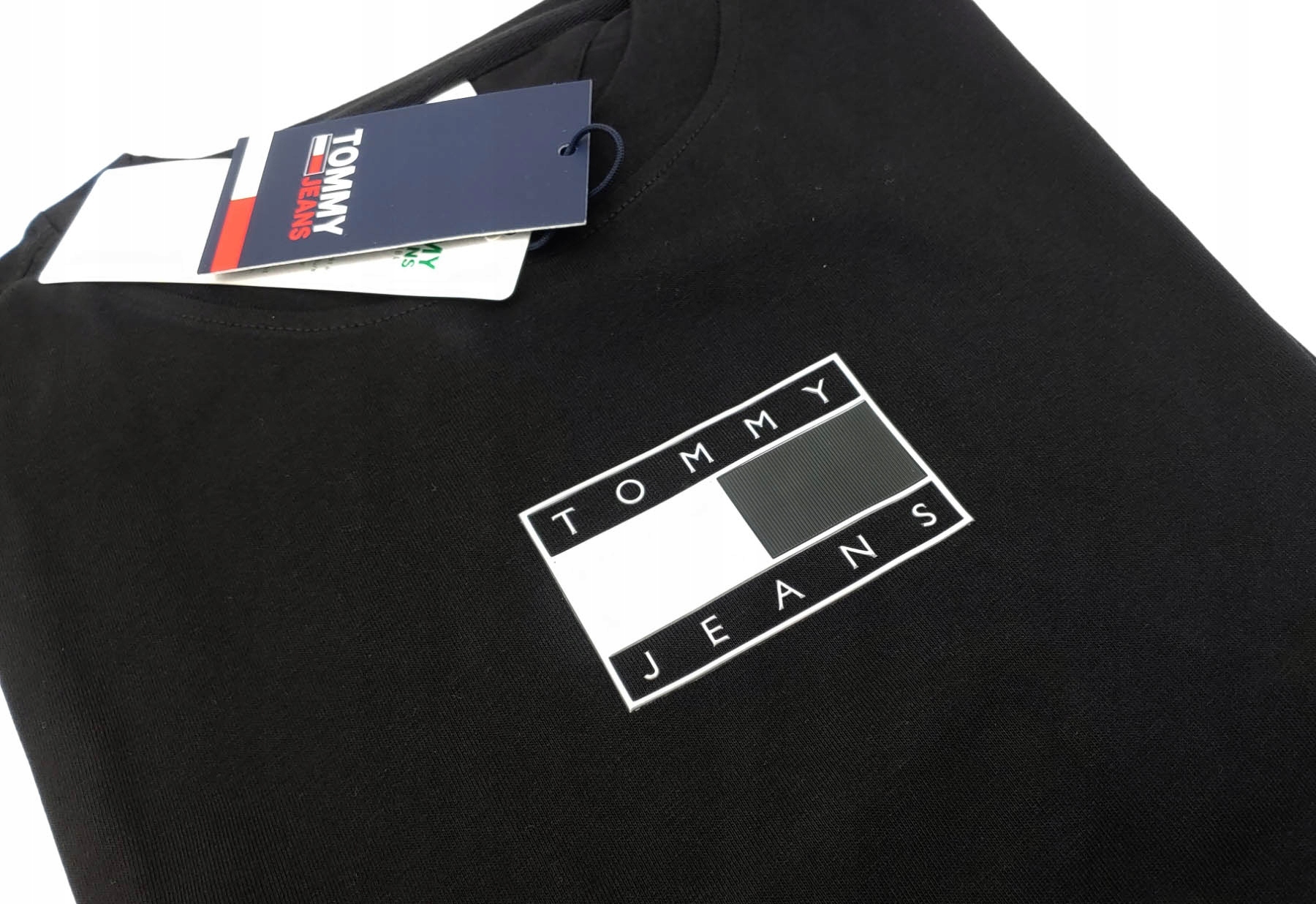 Męska Bluza Tommy Hilfiger Długi Rękaw DM0DM12554BDS r. L Rozmiar L