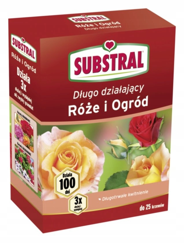 

Nawóz 100 dni długo działający do róż 1kg Substral