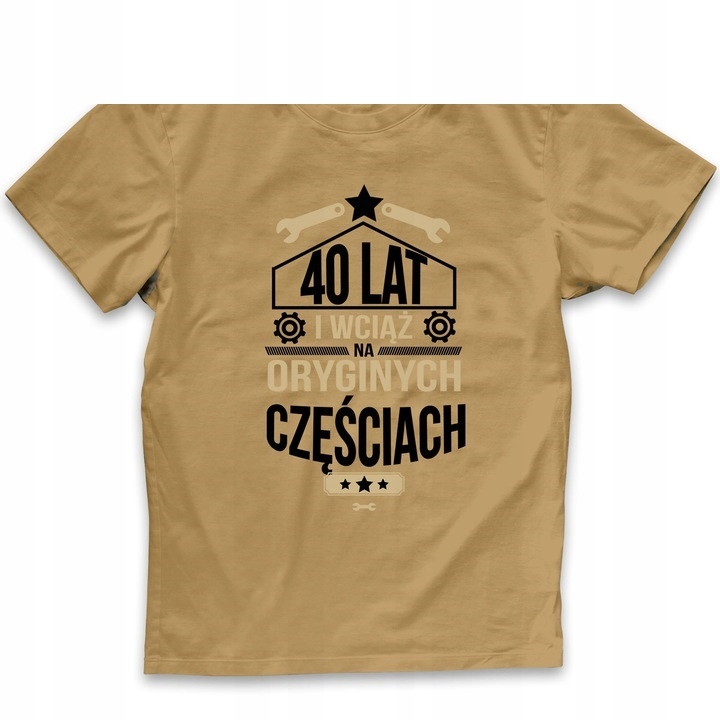 KOSZULKA MĘSKA PREZENT URODZINY DOWOLNY WIEK 1-99 Rozmiar 3XL