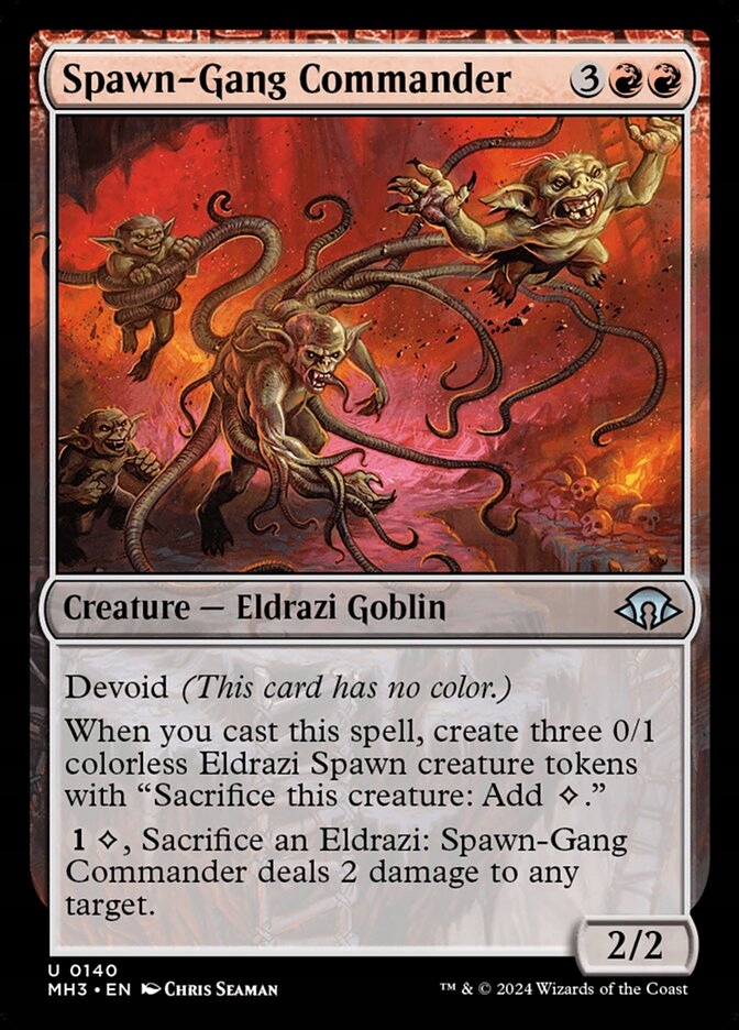 [MTG] Spawn-Gang Commander (MH3)
