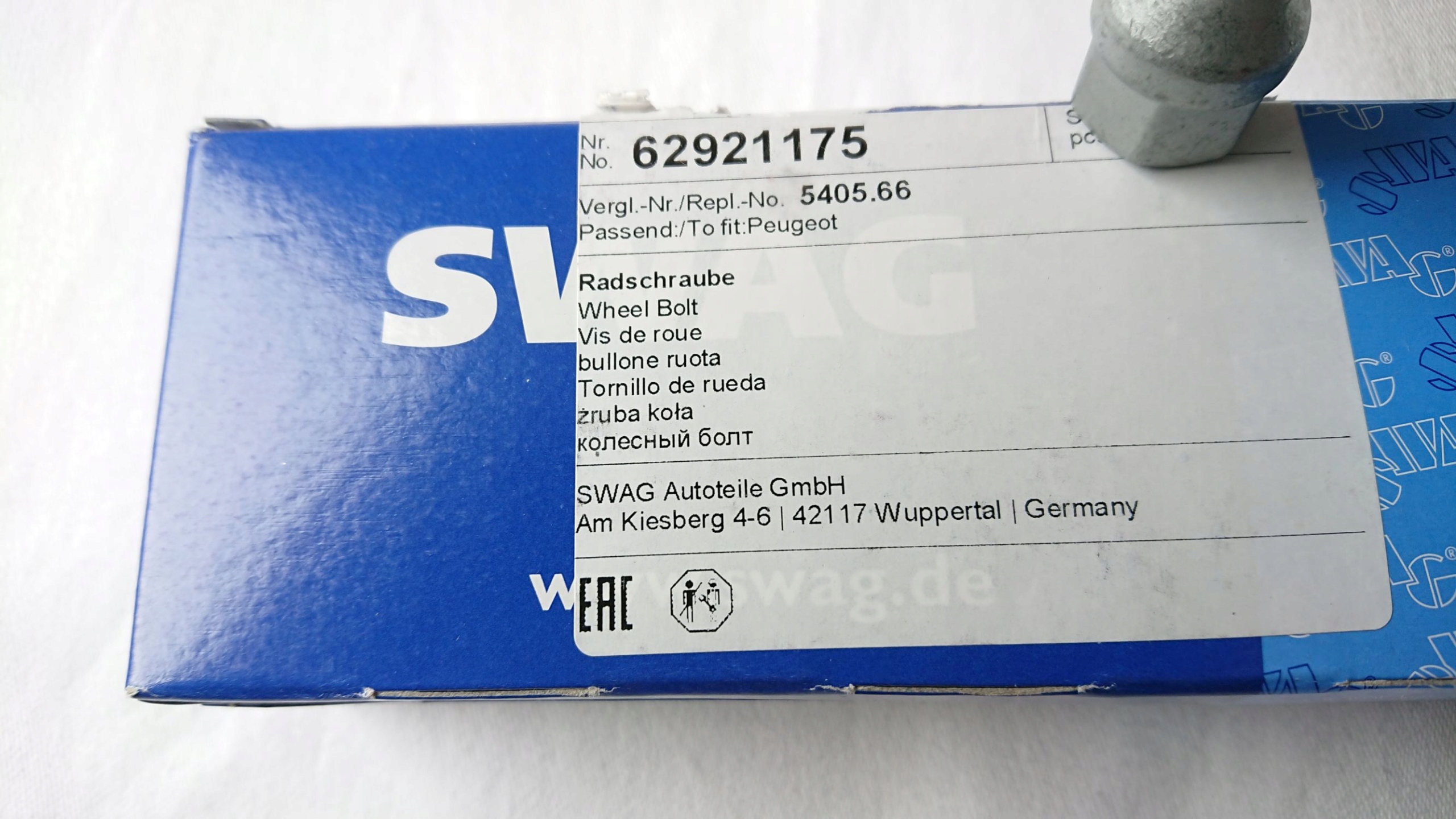 SRUBY KOLA 16szt CITROEN C2 C3 I II III C4 I II Producent code 62 92 1175