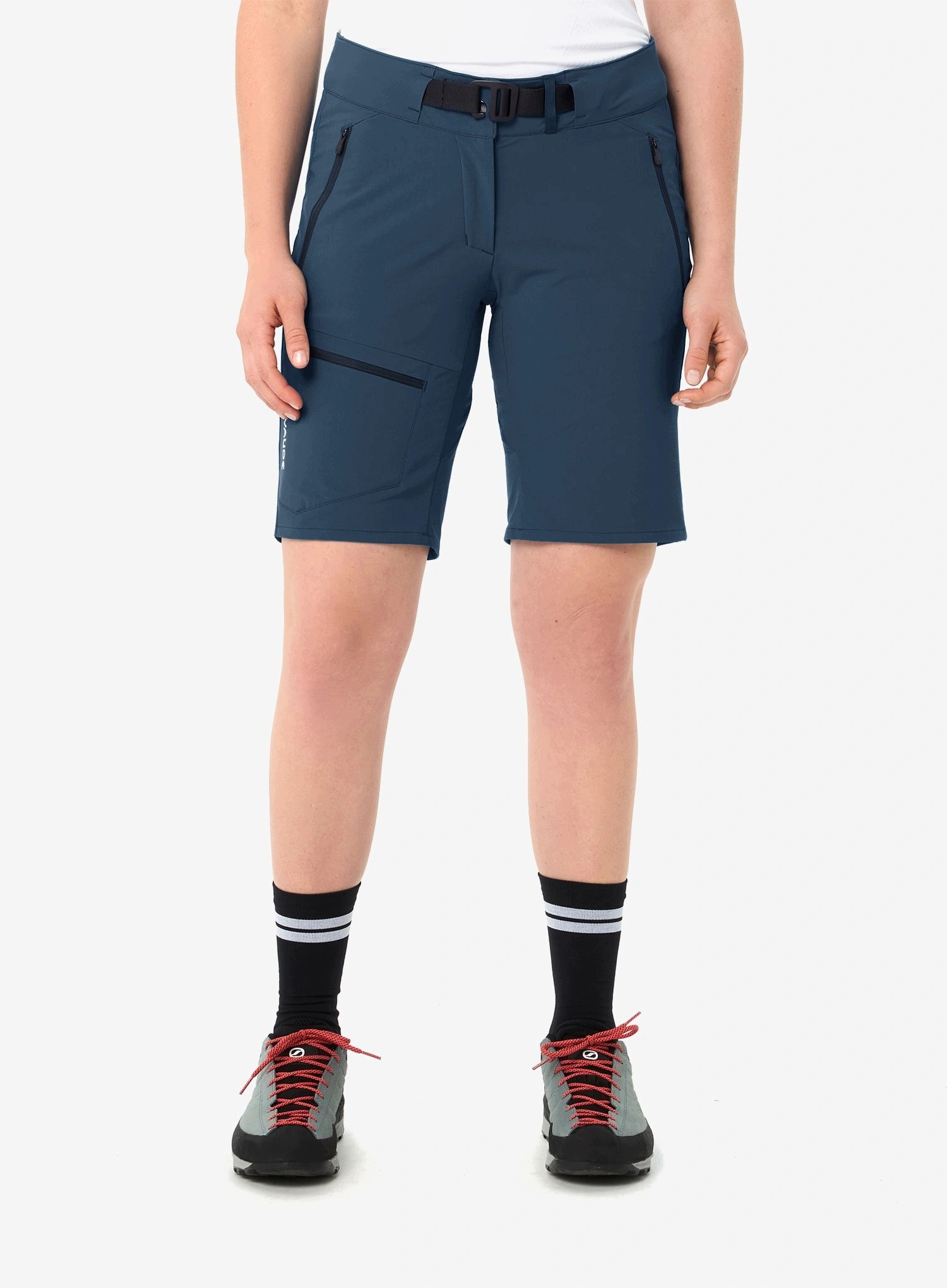 Spodenki turystyczne damskie Vaude Badile Shorts II dark sea 38 (s)