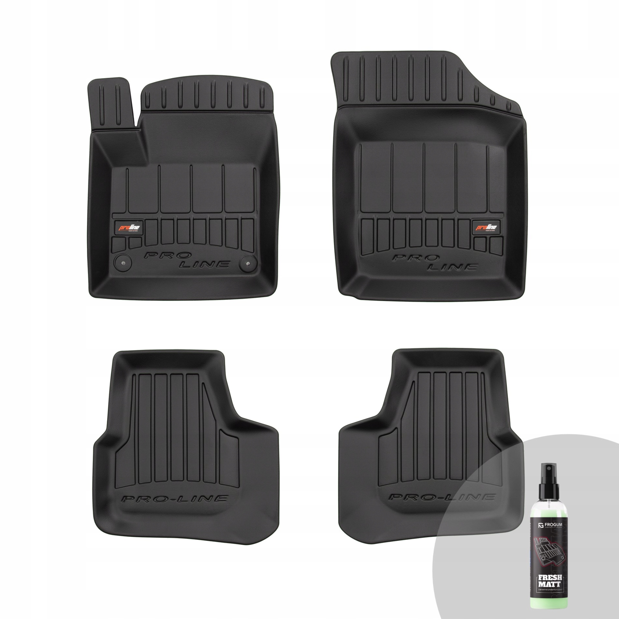 Frogum 3D koberčeky do auta pre Seat Mii, pre Škoda Citigo, pre Vw Up!