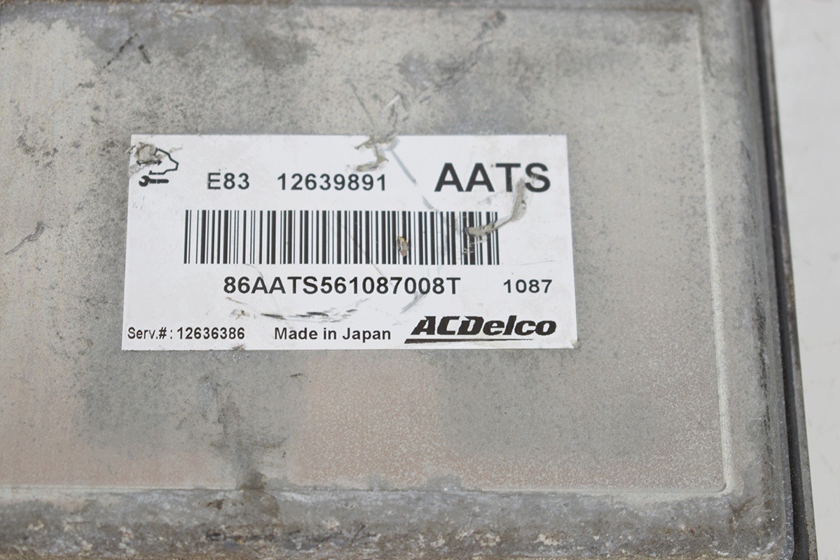 computer Motore * ECU OPEL 12639891 AATS