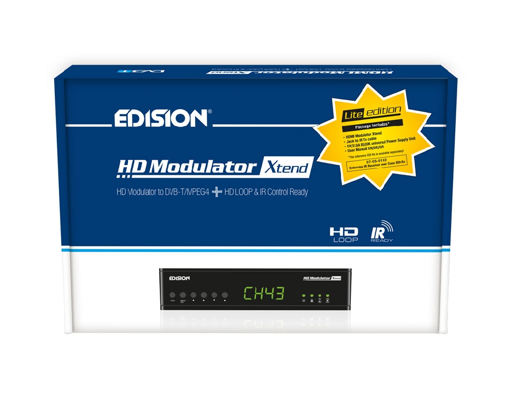 Modulator Hdmi do DVB-T/MPEG4 Edision Xtend Lite