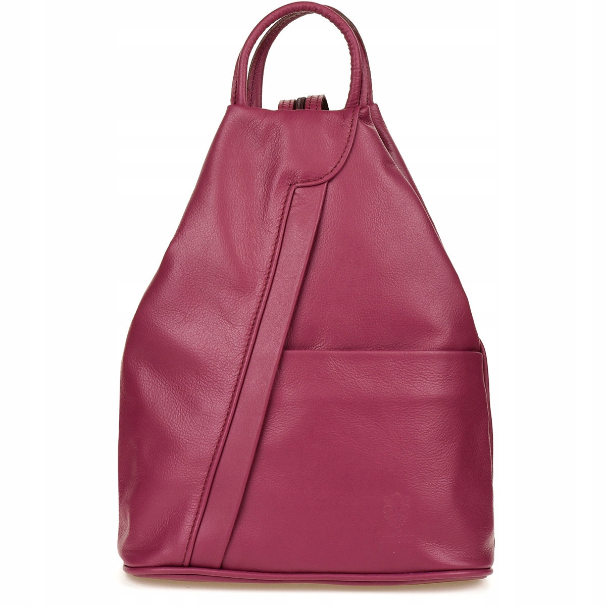 Batoh s kultovní italskou kabelkou přes rameno, kůže Beltimore