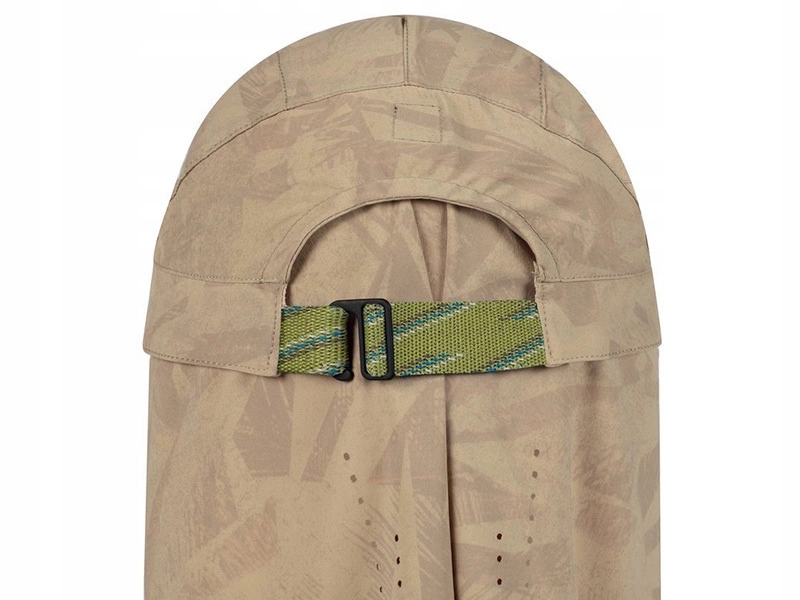 Buff czapka sahara cap z nakarcznikiem ochrona UVP50 sand S/M Kolor beżowy