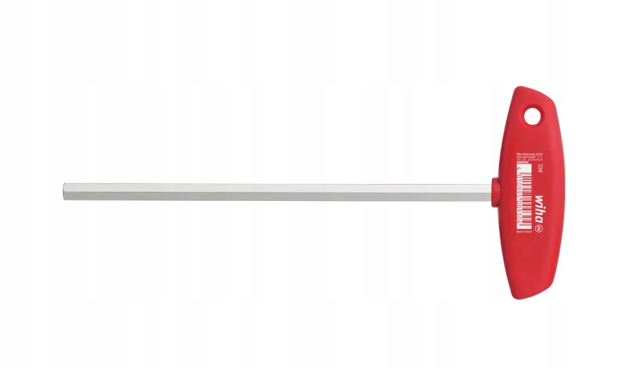Wiha 00914 Klucz Trzpieniowy 6-KĄTNY Imbusowy 4mmx200/260mm Z Rękojeścią T