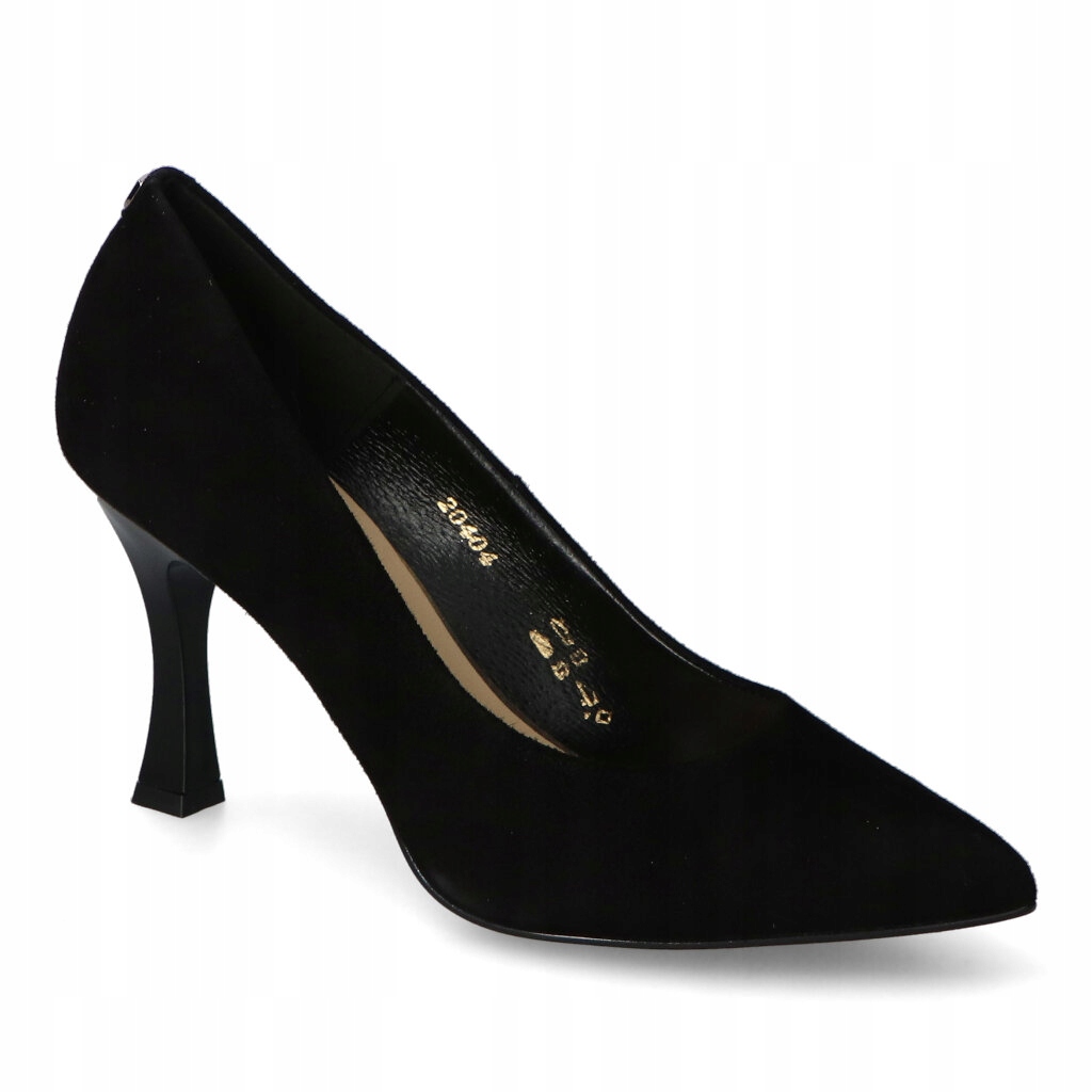 Boty Sala 20404/21 Černý semiš 40