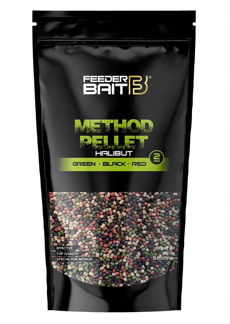 Pellet Micro Halibut MIX 2mm 800g Feeder Bait
