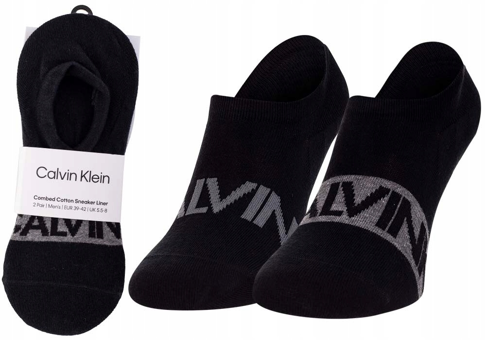 

Calvin Klein Męskie Skarpetki Stopki 2P Roz: 43-46