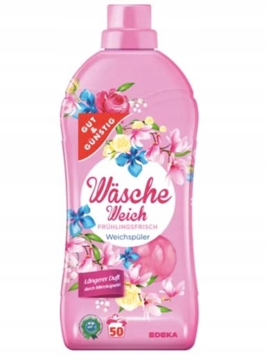 Levně 4X Gut & Gunstig, Fruhlingsfrisch, Tekutá aviváž, 1,5 l