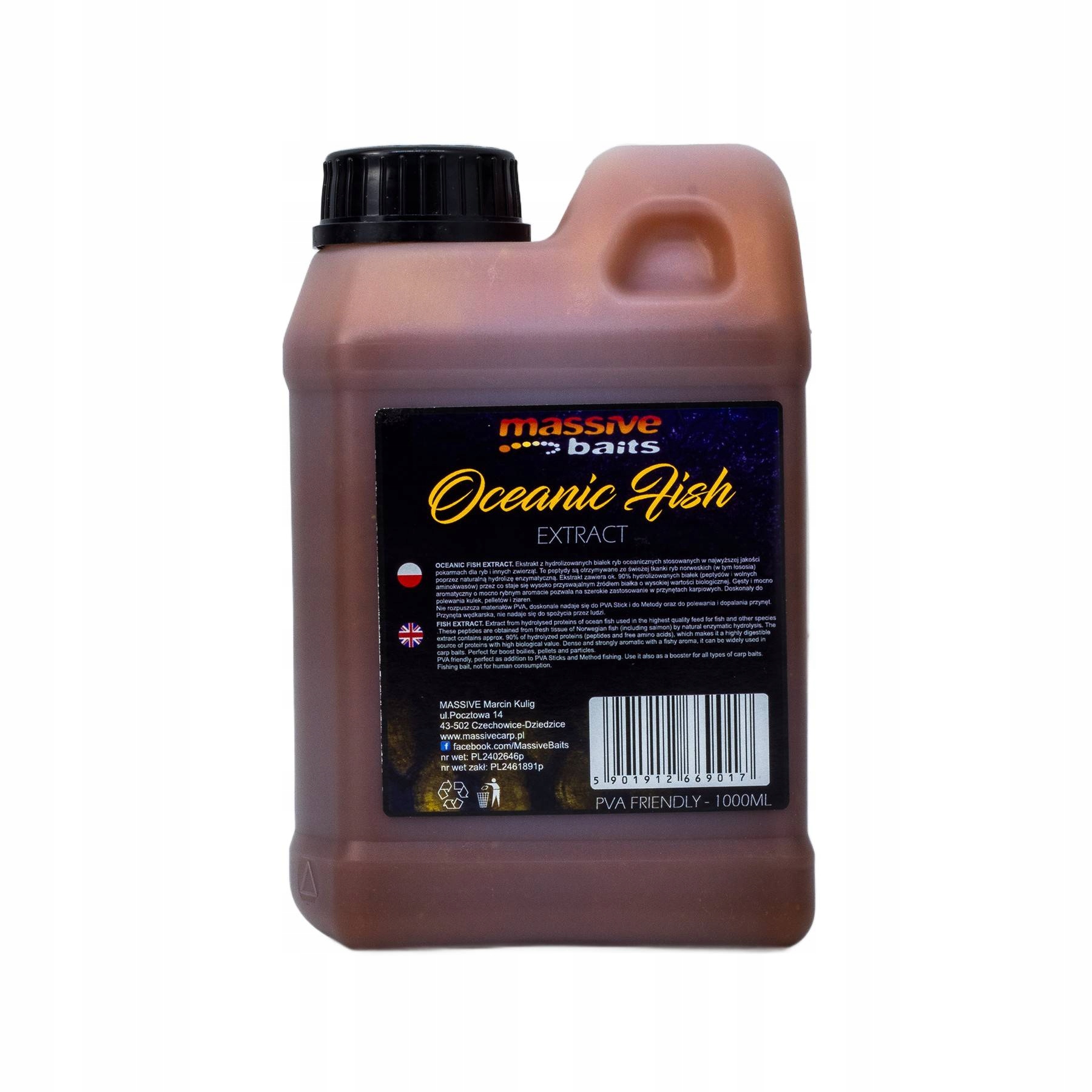 Massive Baits Extract Oceanic Fish 1000 ml