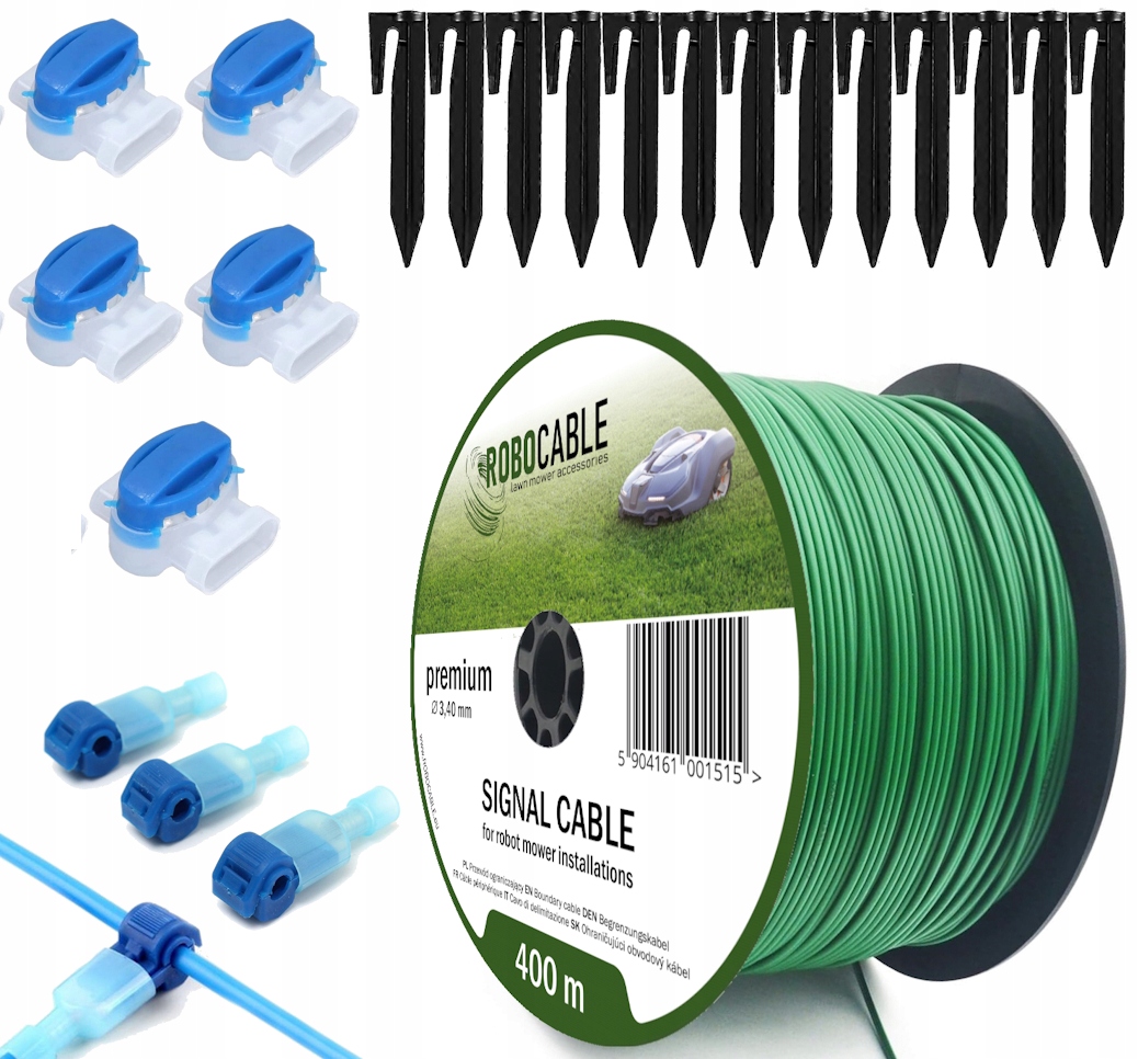 Kabel pro omezení sekačky Sada 400 m Robocable 3,4 mm