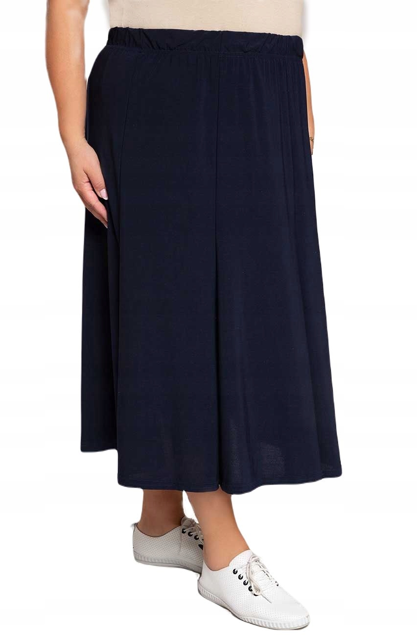 Rozevřená modrá sukně 48/50