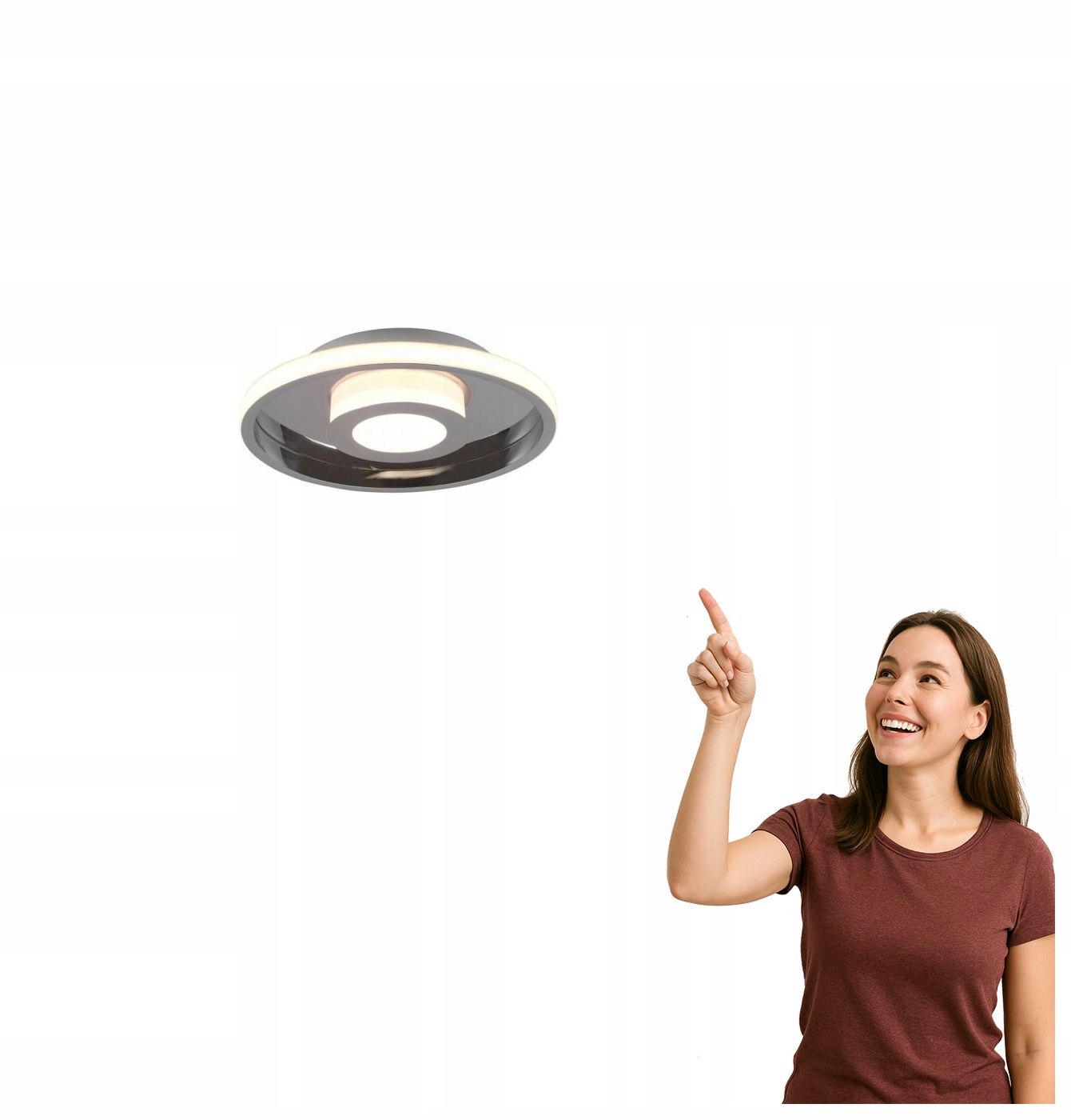 Stropné Led svietidlo 28W Ascari 680810306 Trio