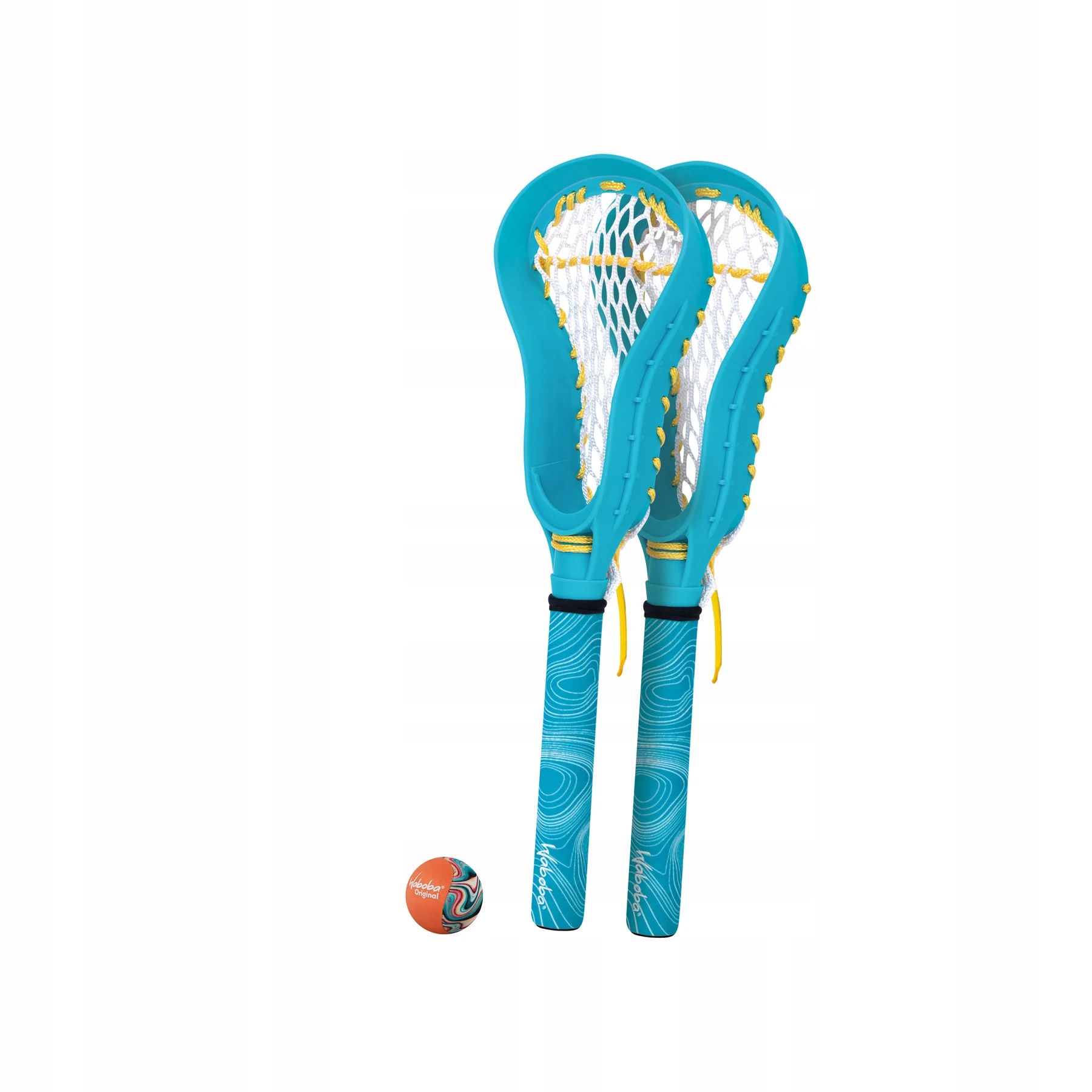 Waboba: gra outdoorowa Lacrosse – niebieski zestaw