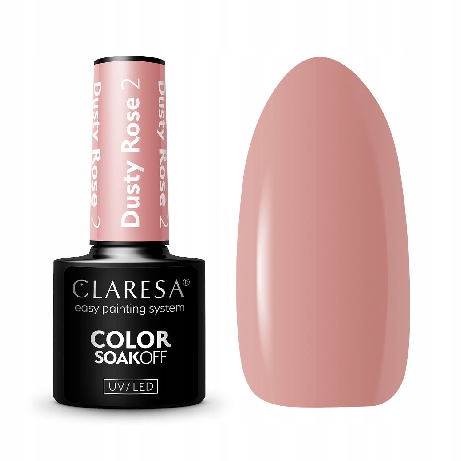 

Claresa Dusty Rose 2 Lakier hybrydowy do paznokci