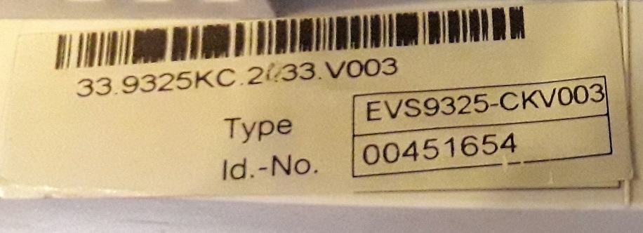 Falownik Servo silnika Lenze EVS9325-CKV003 5,5kW Kod producenta EVS9325-CKV003