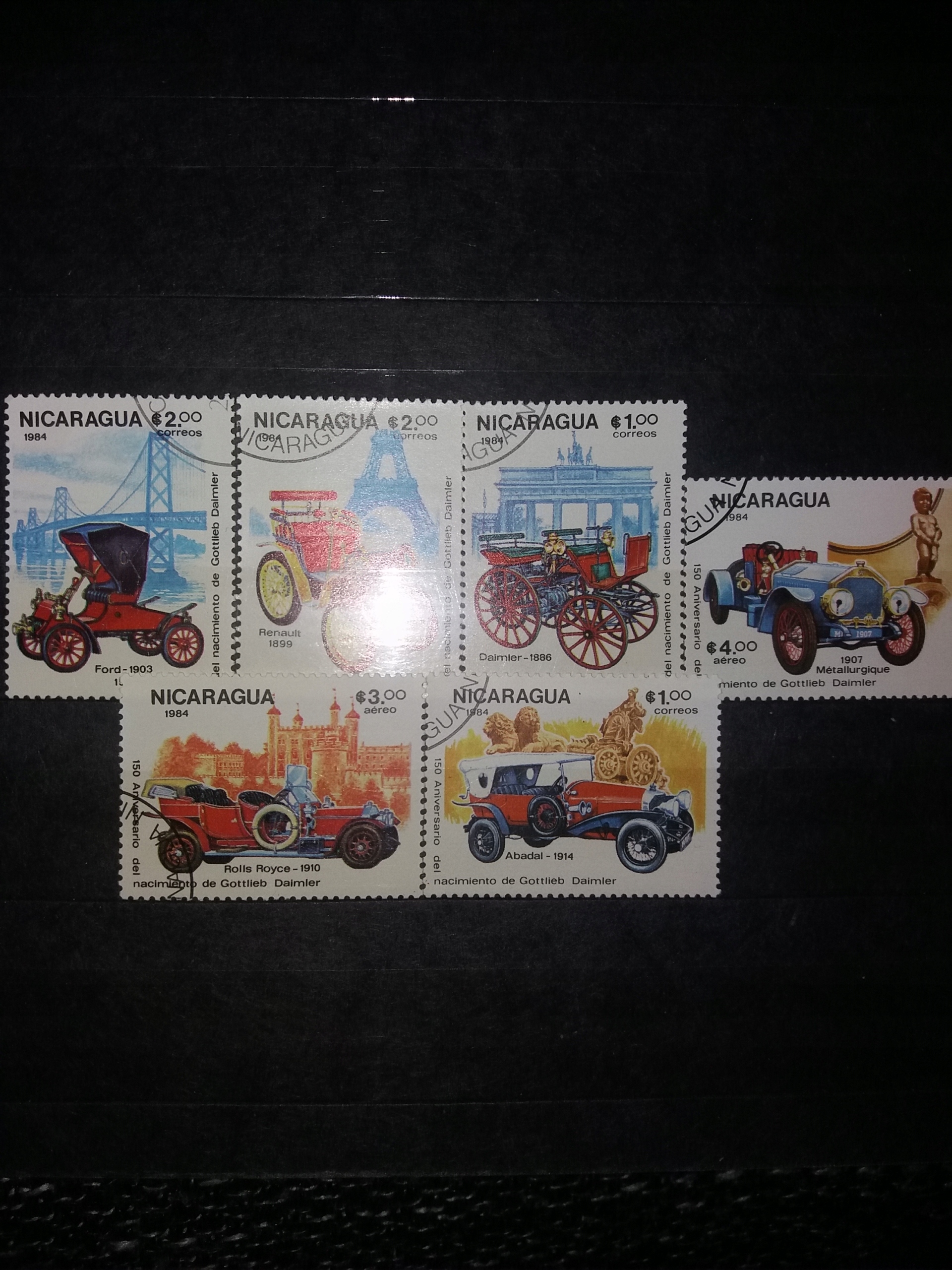 Nikaragua seria samochody