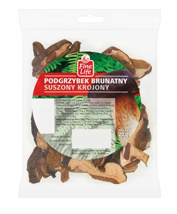 Levně Fine Life Hnědý sušený podhoubí krájený 20 g