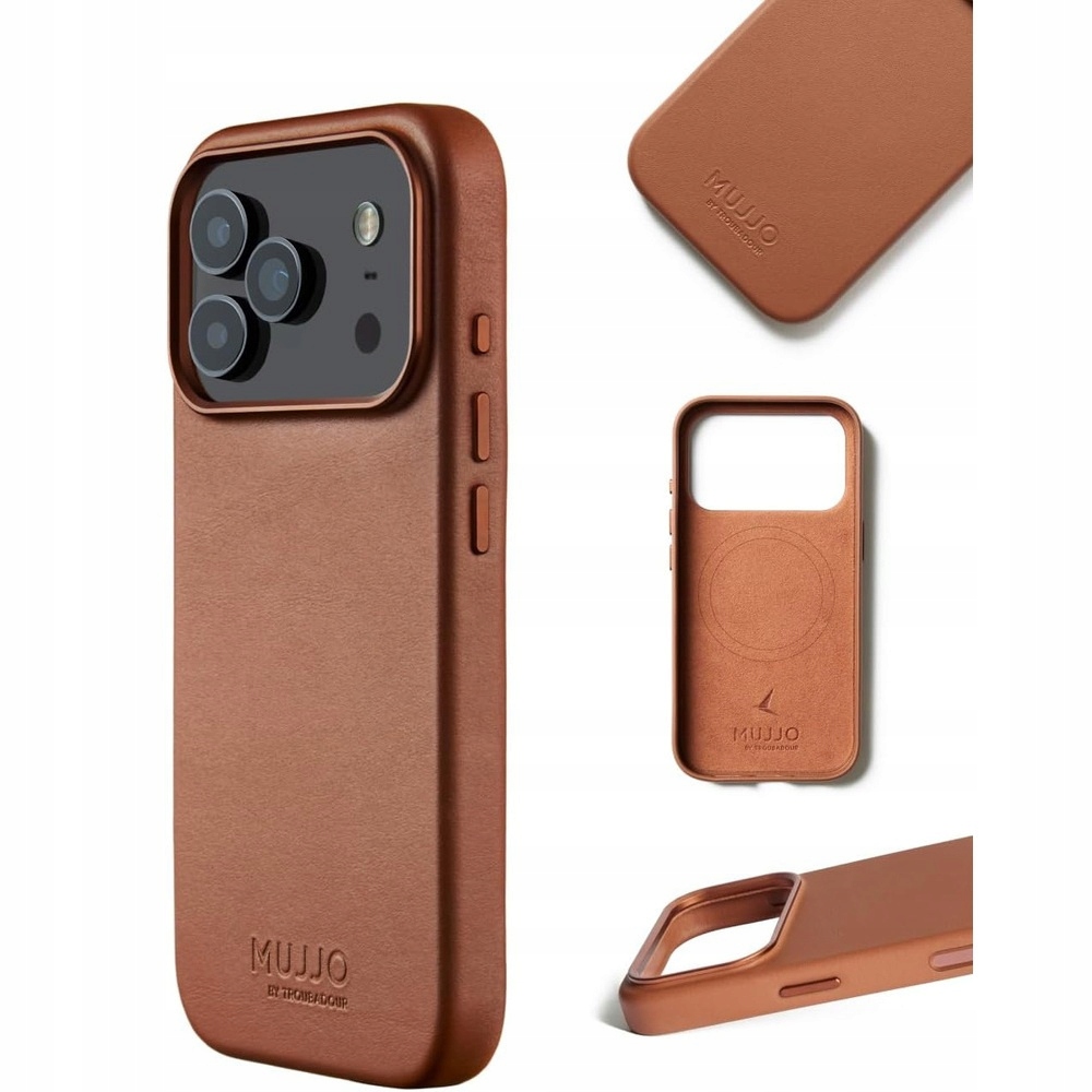 kryt pouzdro Mujjo obal pro iPhone 17 Pro