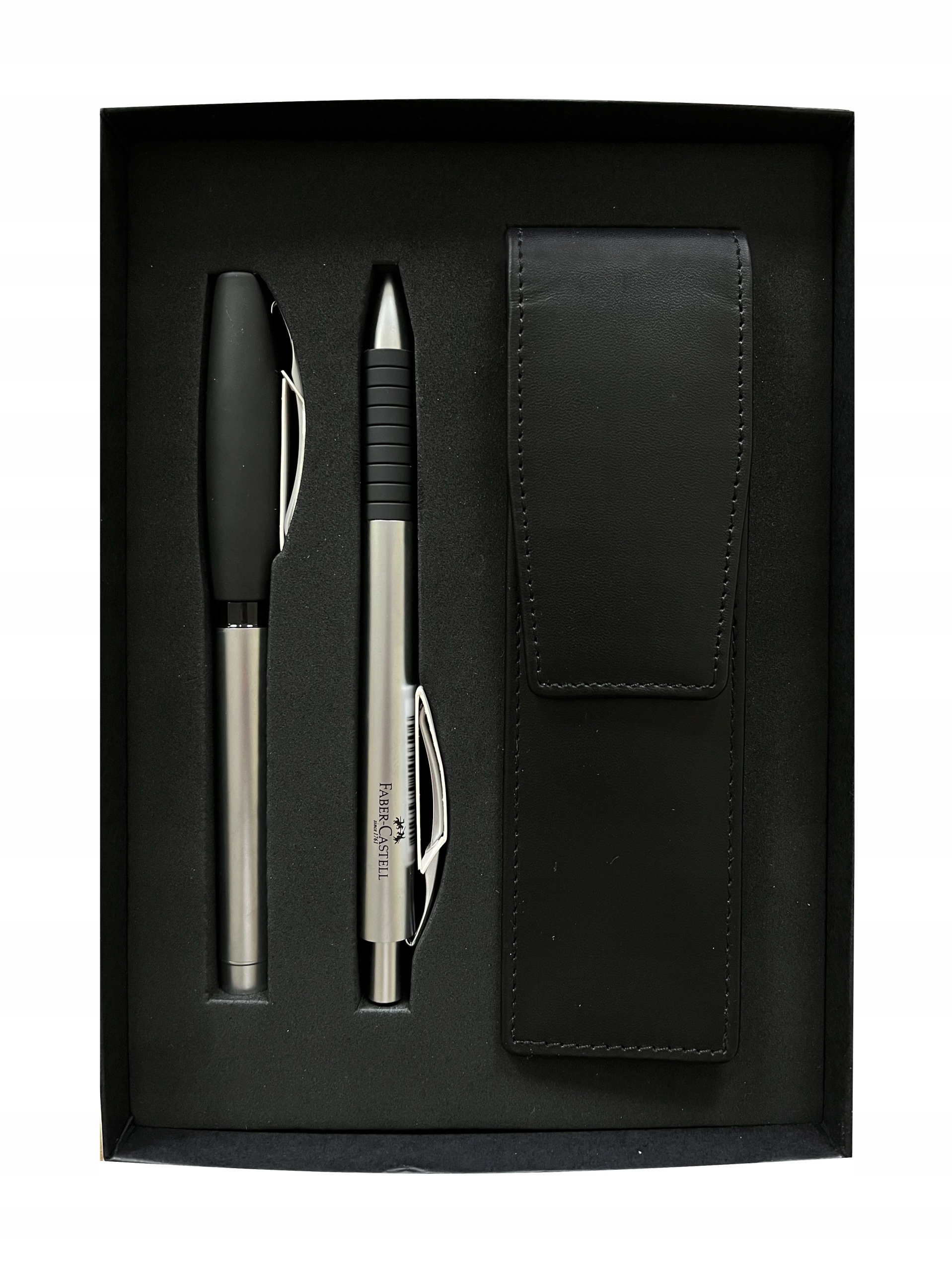 Zestaw Prezentowy Faber-Castell Basic, Pióro+Długopis+Etui