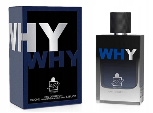 Milestone Why For Men 100 ml Parfémovaná voda s arabskými vonnými tóny