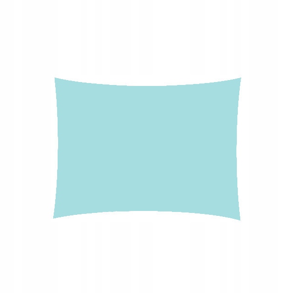 

Poszewka bawełniana na poduszkę 40x80 80/40 aqua