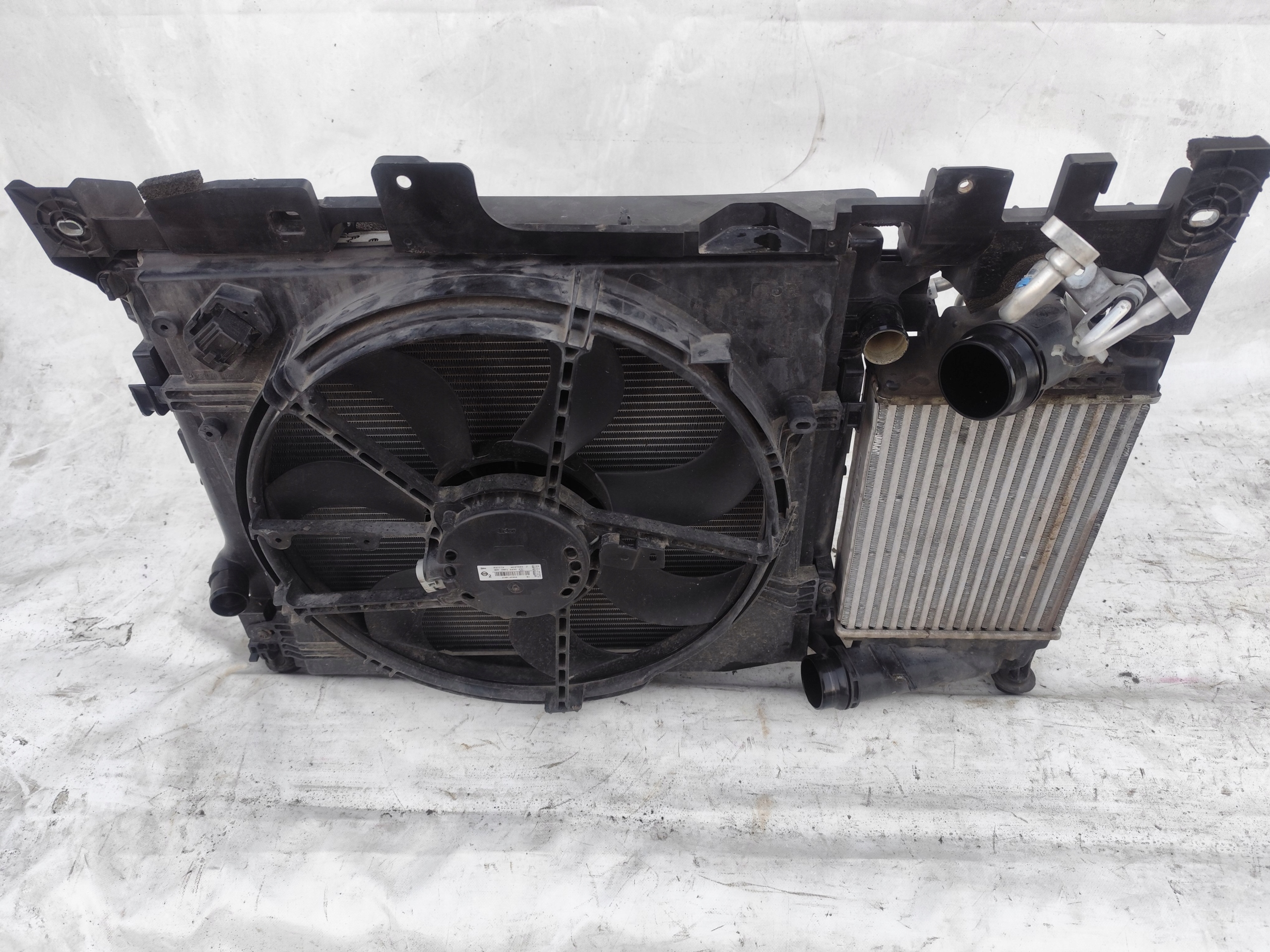 RENAULT KADJAR 1.6 DCI support panel for radiators radiator KOMPLET DEMONTAZ