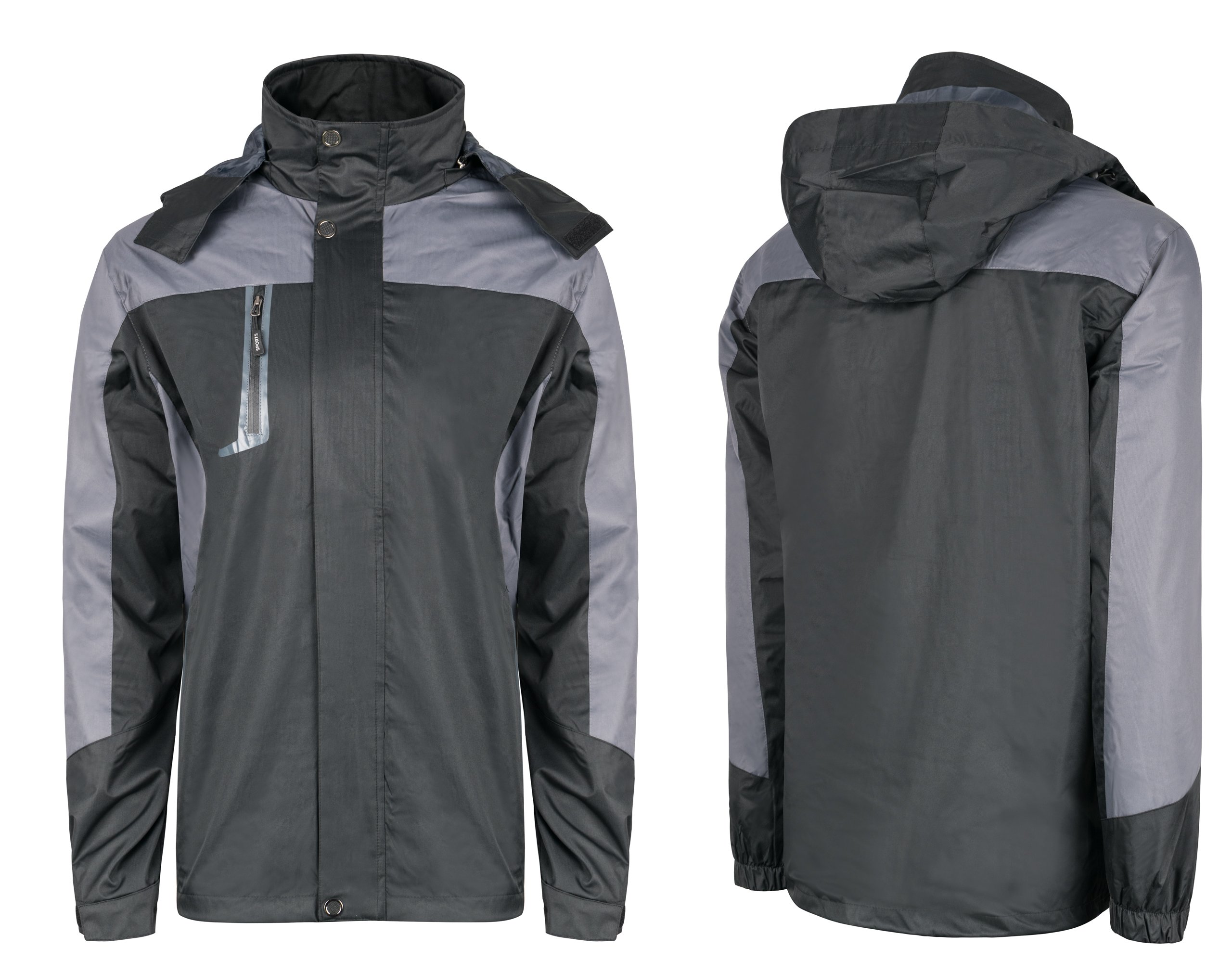 Kurtka Męska Sportowa Termoaktywna 1833 XXL Czarny