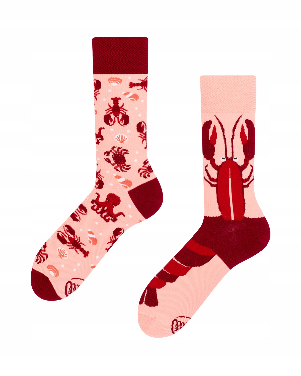 Farebné ponožky MANYMORNINGS Oh Crab! 35-38