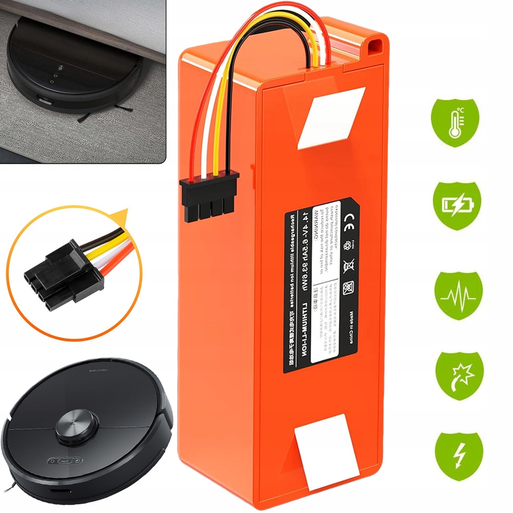 Baterie Akumulátor Pro Xiaomi MI Robot Vysavač Xiaomi Roborock S50/S51/S55