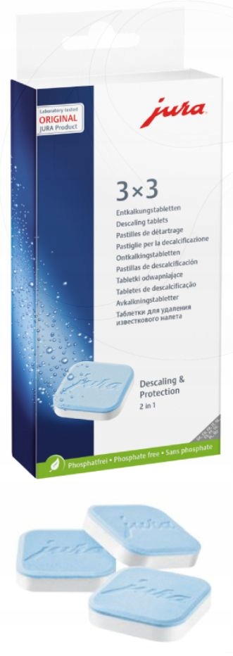 

Jura Tabletki Odkamieniające 9 szt Oryginał