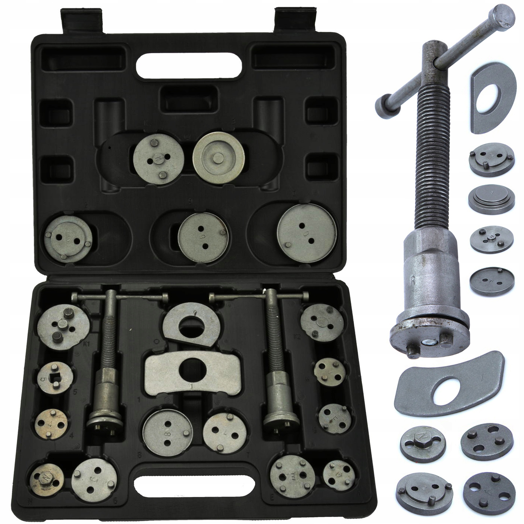 КОМПЛЕКТ ДЛЯ ПРЕССОВАНИЯ ТОРМОЗНЫХ ПОРШНЕЙ 21 ELE
