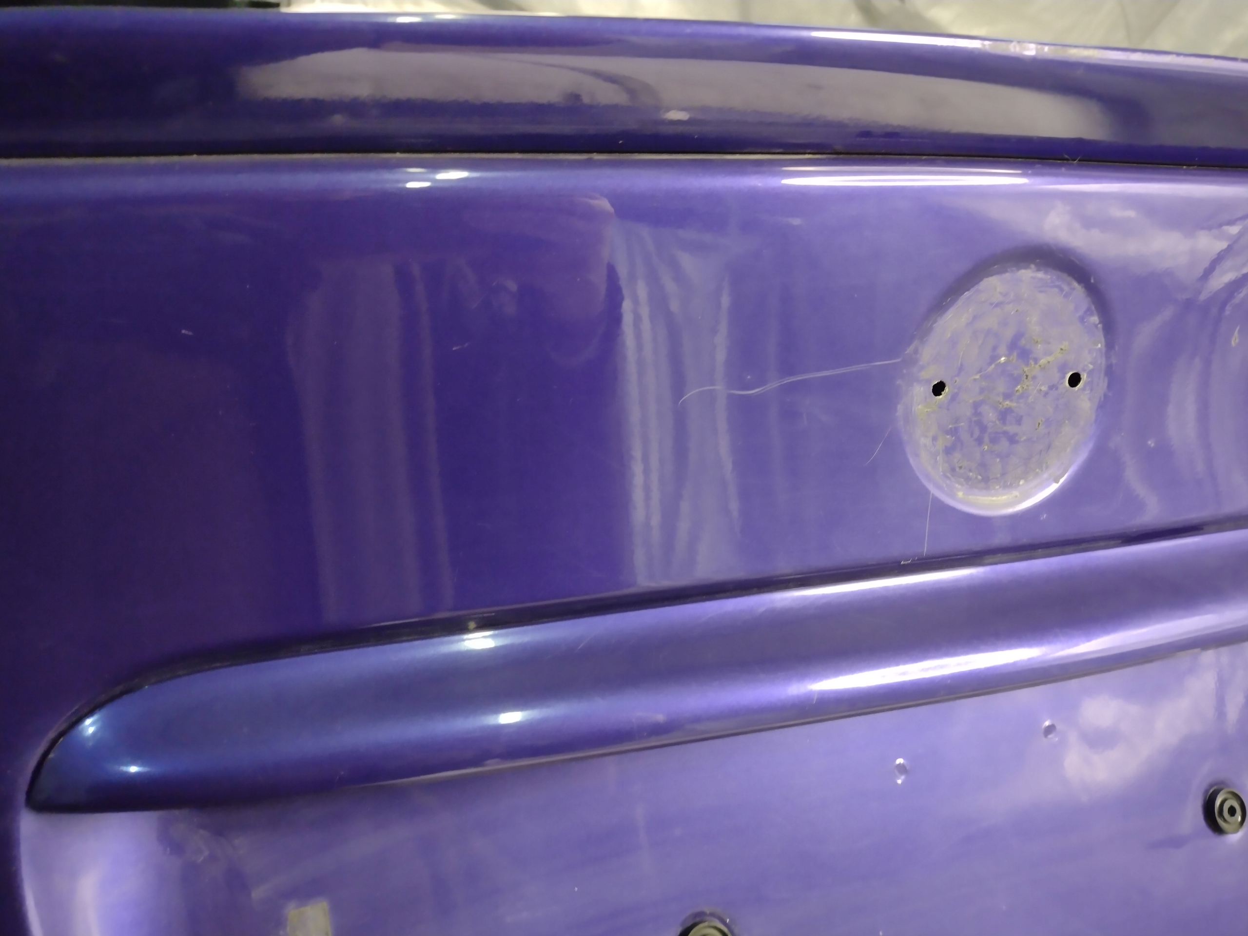 trunk door boot BMW E46 Compact k: Velvetblau Metallic