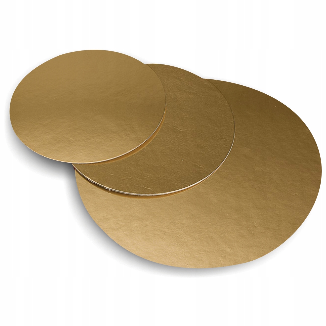 Levně Kulatý podklad pod dort dort zlatý 16 cm 100 ks