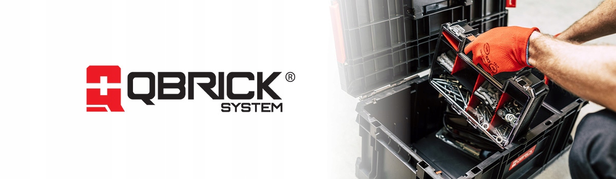 SKRZYNIA NARZĘDZIOWA skrzynka MODUŁOWA 19L Qbrick System PRO Toolbox 2.0 Marka Qbrick