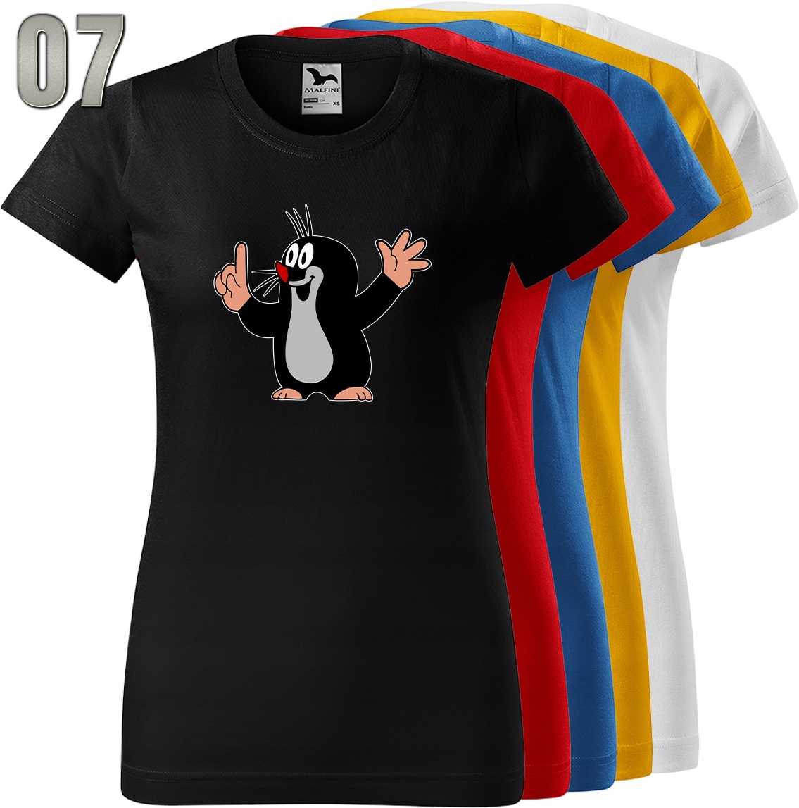 KOSZULKA DAMSKA KRECIK XXL Materiał dominujący bawełna