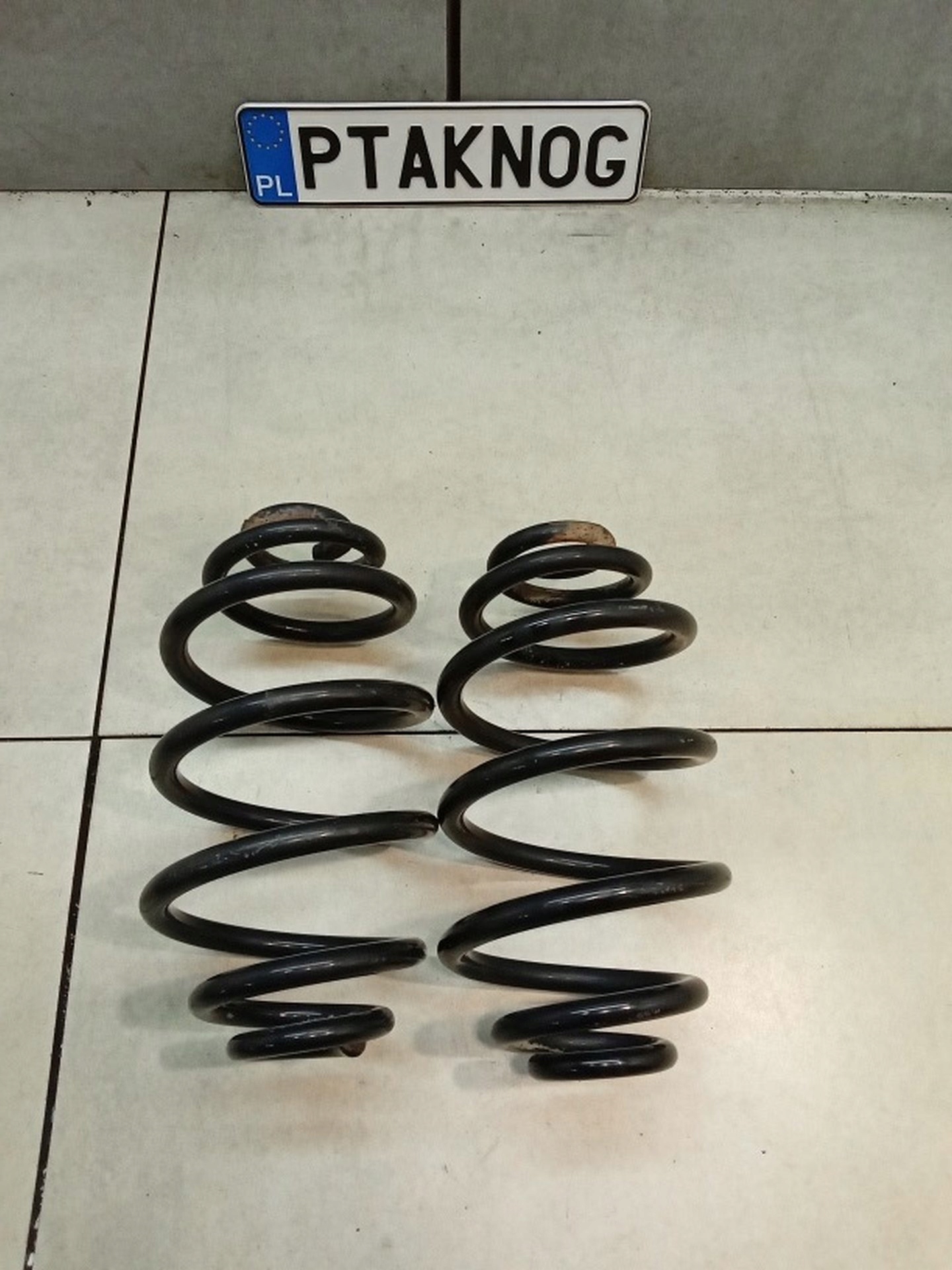 spring springing rear part PASSAT B5 FL 1.9 TDI sedan