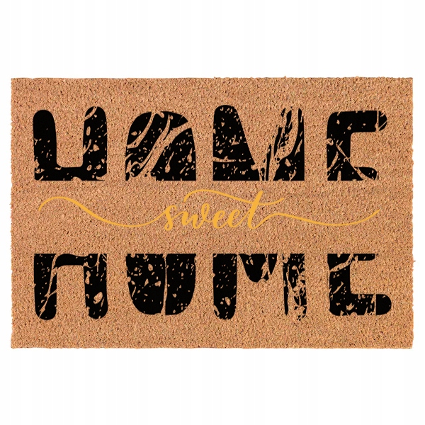 Rohožka pod dveře Sweet Home Dom Vzory 60x90