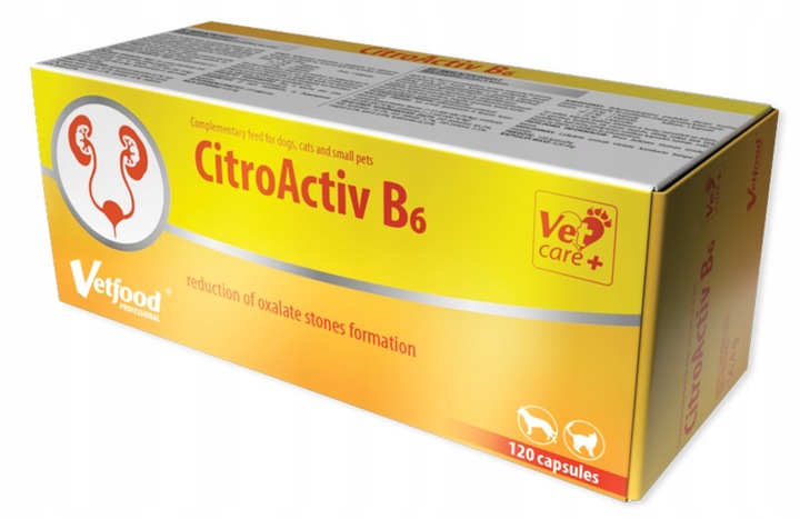 Levně Vetfood CitroActiv B6 120 kapslí