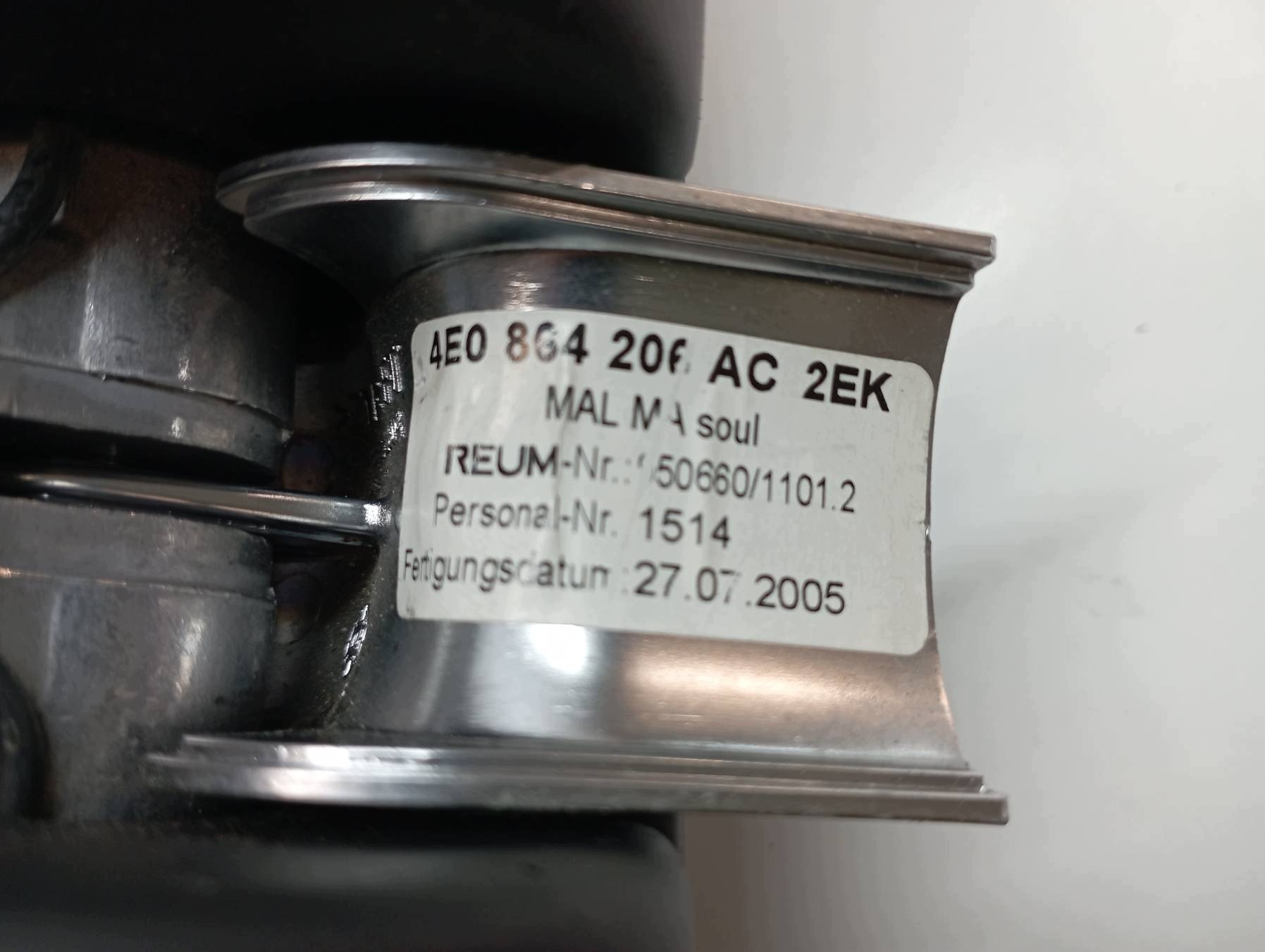 armlehne mitteltunnel mittlere 4E0864206 Audi A8 II (2002-2010) D3